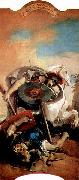 Giovanni Battista Tiepolo Eteokles und Polyneikes oil painting